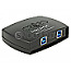 DeLOCK 87723 USB 3.0 Sharing Switch 2-1 USB Umschalter schwarz