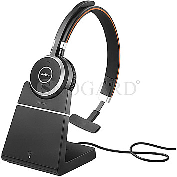 Jabra 6593-833-399 Evolve 65 SE MS Mono + Ladestation schwarz