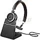 Jabra 6593-833-399 Evolve 65 SE MS Mono + Ladestation schwarz