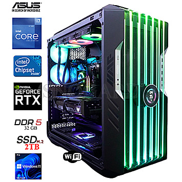 Ultra Gaming i7-13700K-RTX4080 OC RGB WiFi Powered by ASUS