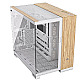 Corsair CC-9011284-WW 6500X Tempered Glass White/Bamboo Wood Edition