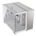 Corsair CC-9011289-WW 2500X Tempered Glass White/Satin Gray Aluminum Edition