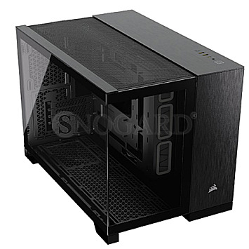 Corsair CC-9011287-WW 2500X Tempered Glass Black/Obsidian Aluminum Edition