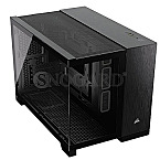 Corsair CC-9011287-WW 2500X Tempered Glass Black/Obsidian Aluminum Edition