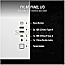 Corsair CC-9011268-WW 2500X RGB iCUE Link TG Dual Chamber White Edition