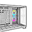 Corsair CC-9011268-WW 2500X RGB iCUE Link TG Dual Chamber White Edition