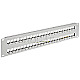 DeLOCK 66879 19" Keystone Patchpanel 48 Port mit Entlastungsschienen 2HE grau