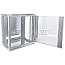 Intellinet 711784 19" Wandverteiler 9HE unmontiert 570x450mm grau