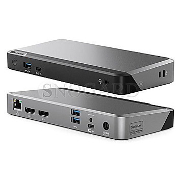 Alogic DUPRDX2-100 Universal Dual 4K PD100W Prime DX2 Dockingstation U