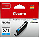 Canon 0386C001 CLI-571C Tinte 7ml cyan
