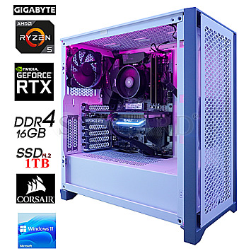 GamingLine R5-5600X-M2-RTX4060Ti OC