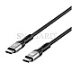 Manhattan 356374 USB4 Kabel USB 4.0 USB-C auf USB-C 8K 60Hz 1m schwarz