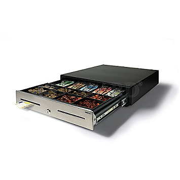 Safescan HD-4646S Heavy Duty Kassenladen schwarz/silber