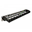 DeLOCK 66921 19" Keystone Patchpanel 24 Port mit Kabelbefestigungsschiene