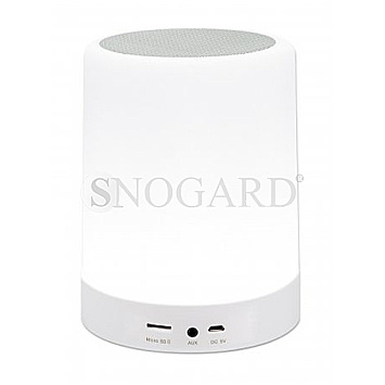 Manhattan 165259 Sound Science LED Bluetooth Lautsprecher Lichteffekte