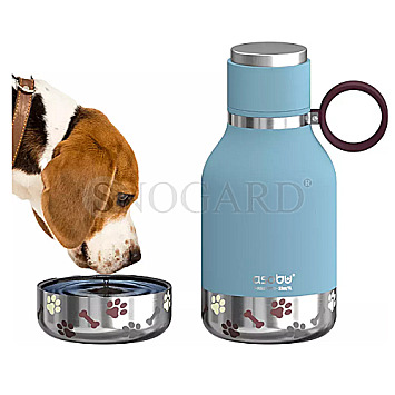 Asobu SDB1 Dog Bowl Bottle blau