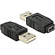 DeLOCK 65094 Adapter USB 2.0 A Stecker -> Mini USB B 5pin Buchse