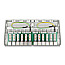 DeLOCK 88053 Mini Desktop Patchpanel 12 Port CAT6a grey