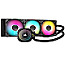 Corsair CW-9060093-WW Nautilus 360 RS ARGB Liquid CPU Cooler 360mm Radiator