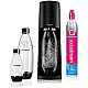 Sodastream 22702141 Terra Megapack Trinkwassersprudler +3 Flaschen schwarz
