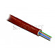 DeLOCK 18897 Feuerfester Schutzschlauch silikonbeschichtet 2m x 10mm rot