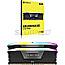 48GB Corsair CMH48GX5M2B7000C36 Vengeance RGB CL36 DDR5-7000 Kit schwarz