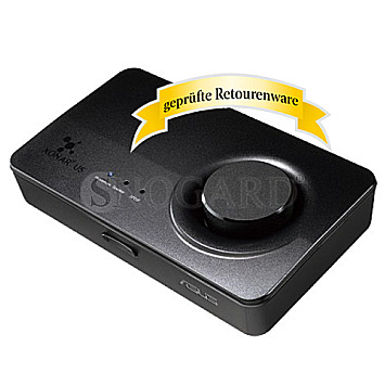 ASUS Xonar U5 Soundkarte USB extern schwarz