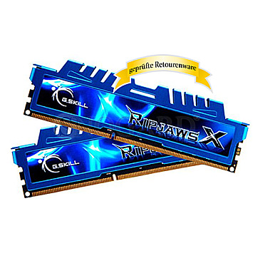 16GB G.Skill F3-2400C11D-16GXM RipJawsX DDR3-2400 Kit blau