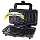 Emerio ST-109562 Sandwichtoaster XXL Muschelform schwarz