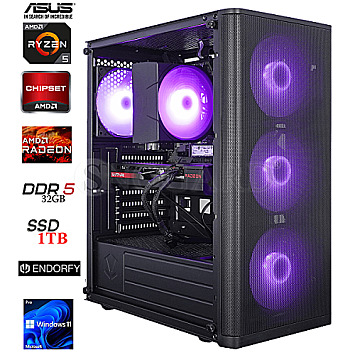 GamingLine R5-7500F-RX7600 OC