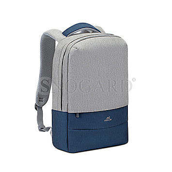 Rivacase 7562 Prater 15.6" Notebook Rucksack grau/dunkel blau