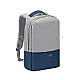 Rivacase 7562 Prater 15.6" Notebook Rucksack grau/dunkel blau