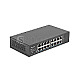Lanberg RSGE-16 16X 1GB Gigabit Ethernet Unmanaged Rack Switch