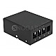 DeLOCK 43409 Keystone Patchpanel 4 Port schwarz