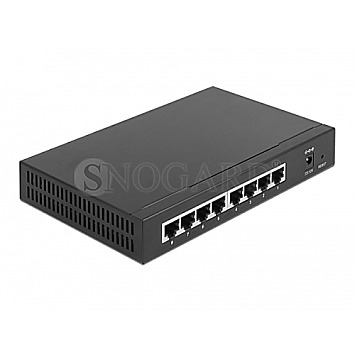 DeLOCK 87782 Desktop 2.5G Switch 8x RJ45 Port schwarz