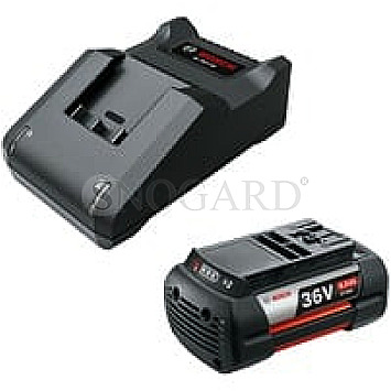 Bosch F016800636 Powertools Starter-Set 36V (GBA 36V 6.0Ah + AL 36V-20) schwarz