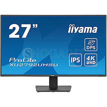 68.6cm (27") Iiyama ProLite XU2792UHSU-B6 IPS 4K Ultra HD Blaulichtfilter
