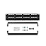 Lanberg PPU6-2048-B 19"Patchpanel 48-Port 2U CAT 6 UTP schwarz