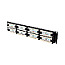 Lanberg PPU6-2048-B 19"Patchpanel 48-Port 2U CAT 6 UTP schwarz