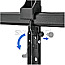 Manhattan 462358 Wandhalterung 60-120" VESA schwenkbar
