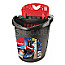 Vileda Ultramax Mop Set schwarz/rot