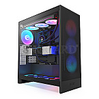NZXT CM-H72FB-R1 H7 Flow RGB (2024) Matte Black Edition
