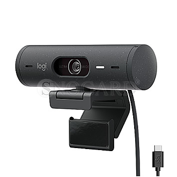 Logitech Brio 505 Full HD USB-C Webcam graphite
