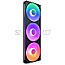 NZXT RF-U36HF-B1 F360 RGB Core Single-Frame Fan Unit Matte Black