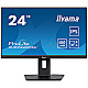60.5cm (23.8") Iiyama ProLite XUB2492QSU-B1 IPS WQHD 100Hz Pivot Lautsprecher