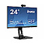 60.5cm (23.8")Iiyama XUB2490HSUH-B1 IPS Full-HD 100Hz Pivot WebCam