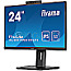 60.5cm (23.8")Iiyama XUB2490HSUH-B1 IPS Full-HD 100Hz Pivot WebCam