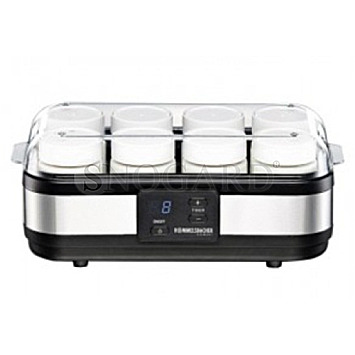 Rommelsbacher JG 40 Joghurt-Maker schwarz/silber