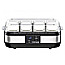 Rommelsbacher JG 40 Joghurt-Maker schwarz/silber