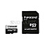 256GB Transcend High Endurance 350V R100/W45 microSDXC UHS-I U3 Class 10 Kit